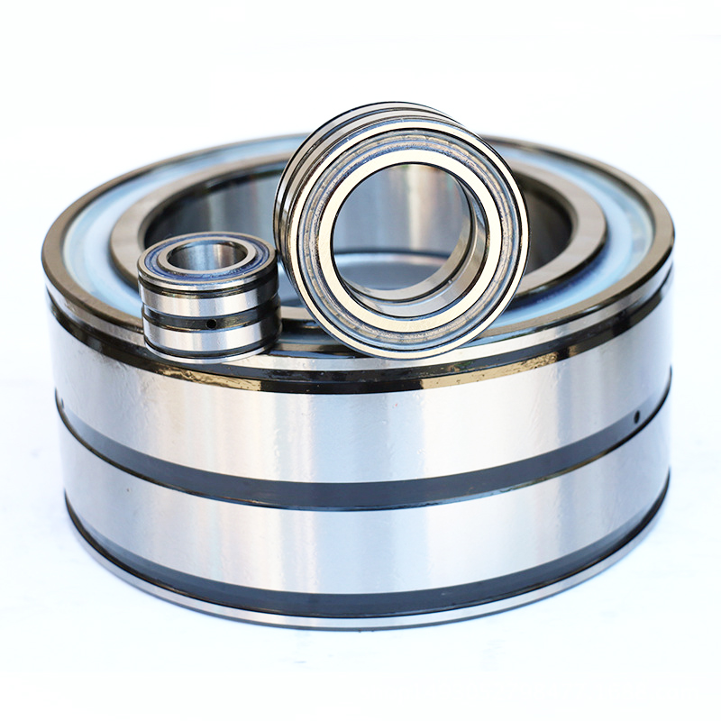What are the specific application characteristics of aeronautical bearings in different parts of aeronautical engines?